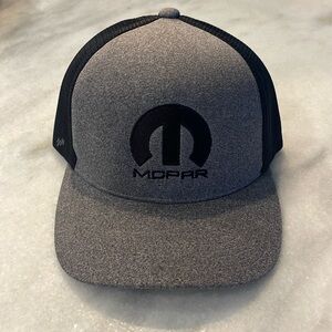 Black and gray Mopar hat, size large/XL
